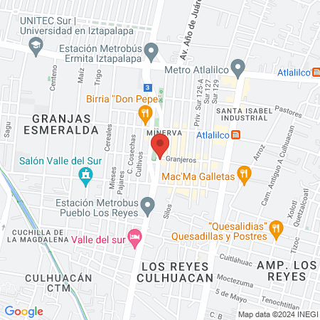 Salón Color Beauty map