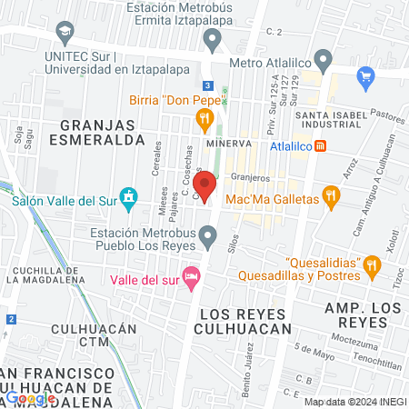 Consultorio dental Smile Inc map