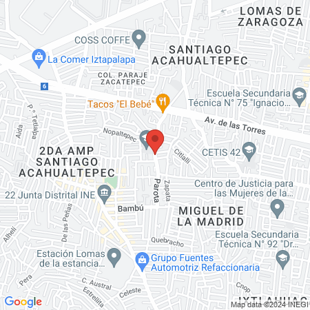 Peluqueria Estrellita map