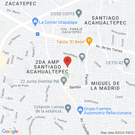 Odontología integral Guadalupe map