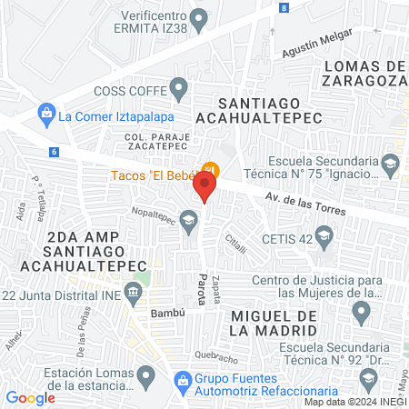 Consultorios Dra.Romero map