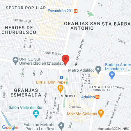 PODÓLOGO CERTIFICADO BERNARDINA JAIMES map