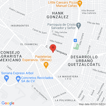 Amy's Maquillajes map