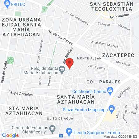 Vive el Arte de las Uñas map