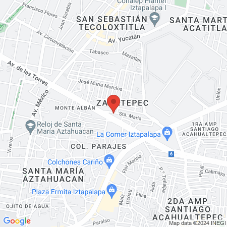 SALON DE UÑAS "DULCE" map