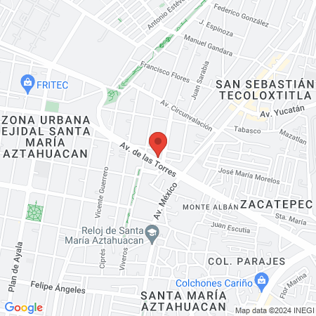 Consultorio dental Sta Ma map
