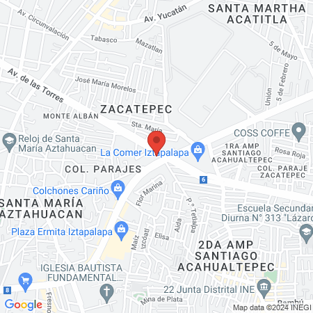 La Huellita De Gus' map