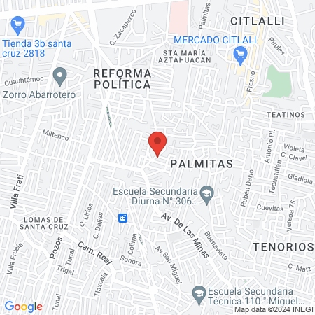 consultorio medico ortopédico. Dr. Ramìrez map