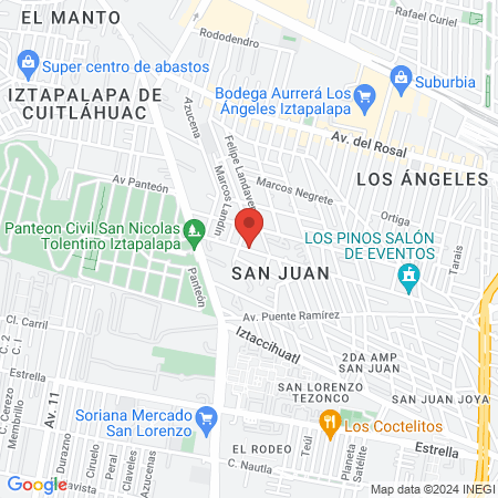 Nail studio paraje san juan map