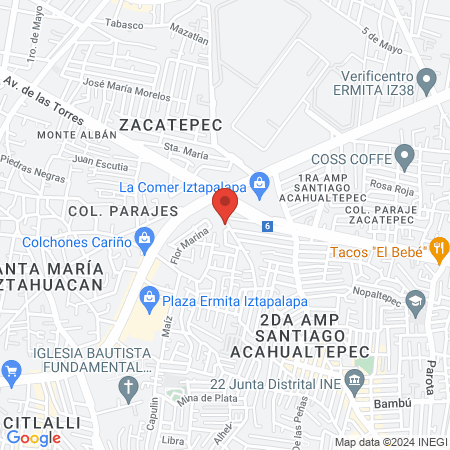 LA BARBERÍA DEL BARRIOO. map