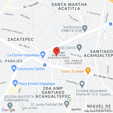 Veterinaria El Paraiso map