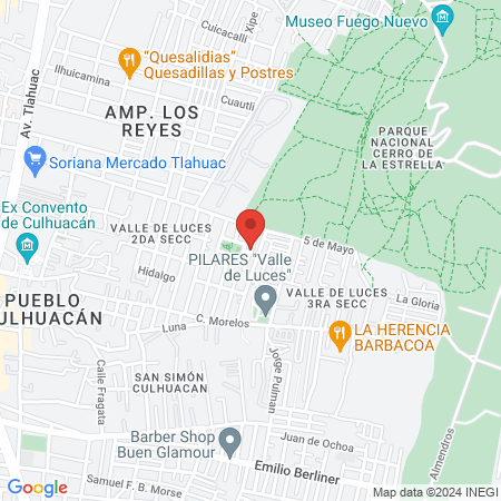 Estética y uñas Blanch map