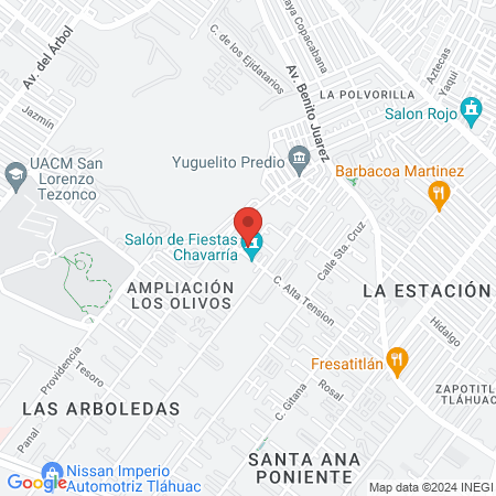 Infinity Gimnastic map