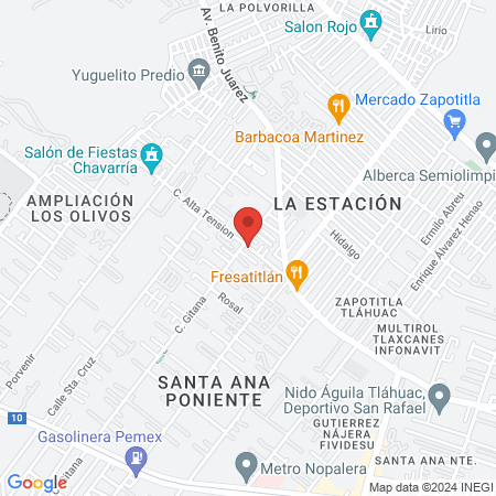 Cardio zona alta tensión map