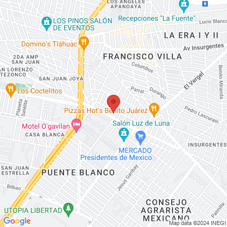 Estetica Beauty By Bere's map