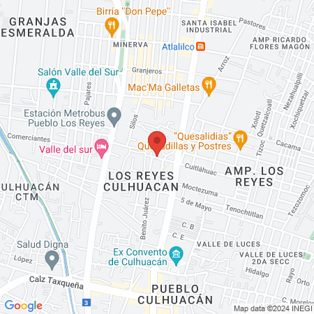 Dra. Itzumi Morales map