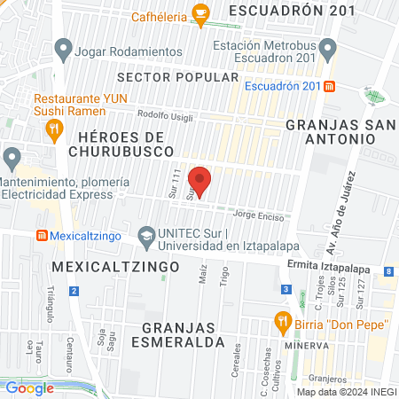 Nails Creative Spa map