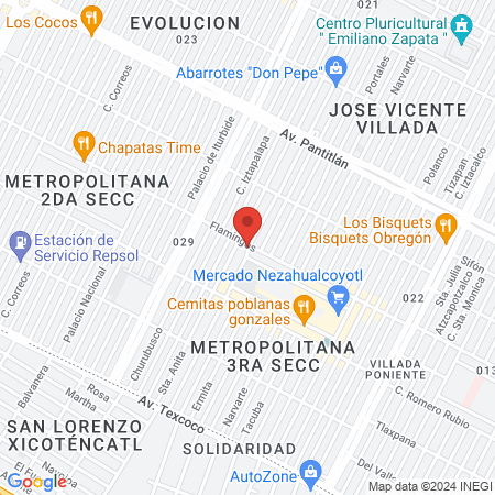 Clinica de Belleza Liz map