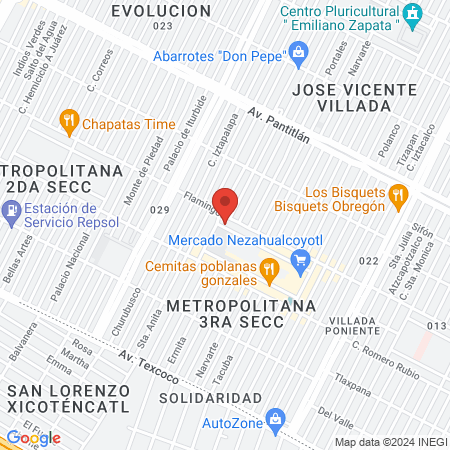 CLINICA MEDICA METROPOLITANA map