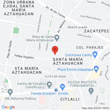 Love Salón De Belleza map