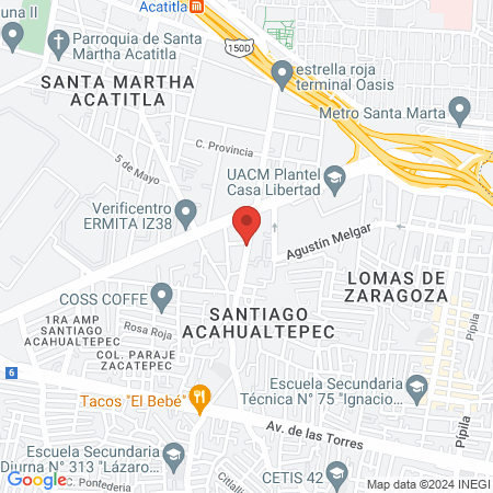 Barbería "Studio 416" map