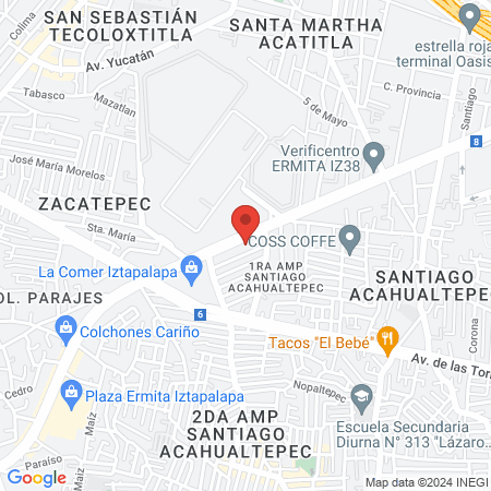 Odontología Integral "Glez" map