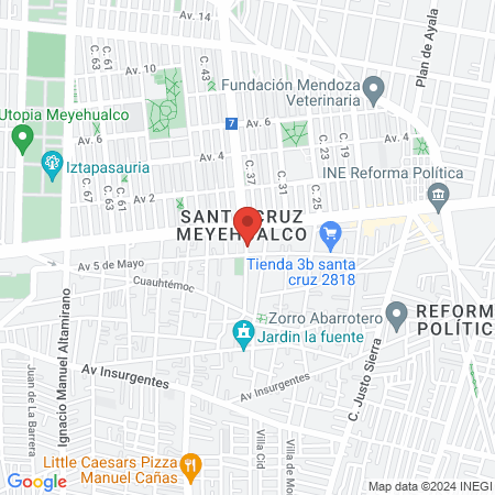 The Flow Barber Show Santa Cruz Meyehualco map