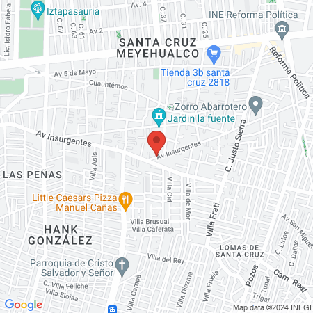 Ginecologia Previa Cita map