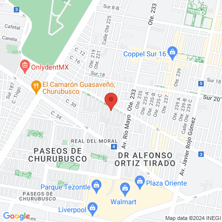 Laboratorio Consultorio dental Estrada map