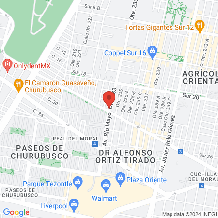 DENTAL DEL ANGEL map