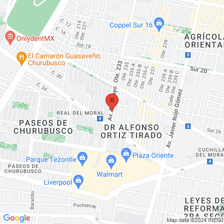 Dr Jesus Hernandez Abad map