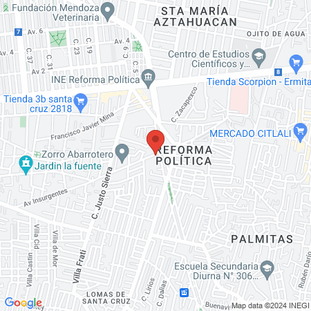 Consultorio dental Oldentis map