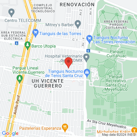 Consultorio dental UNAM map