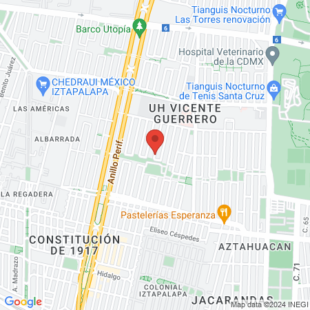Consultorio Veterinario "ITZCUINTLIKAN" map