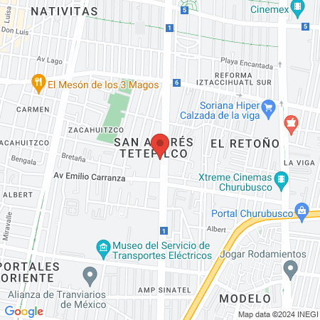 Estética para uñas Angie map