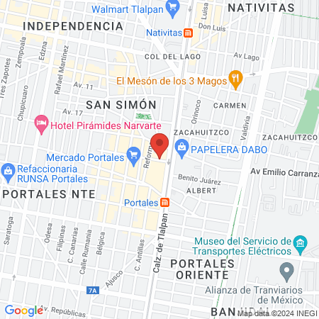 Barbería map