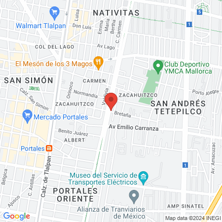 Consultorio Médico dental map