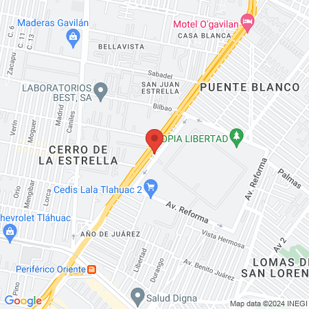 Clínica Dental "Judá" map