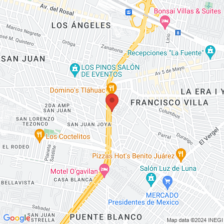 ESTÉTICA UNISEX "SHALOM" map