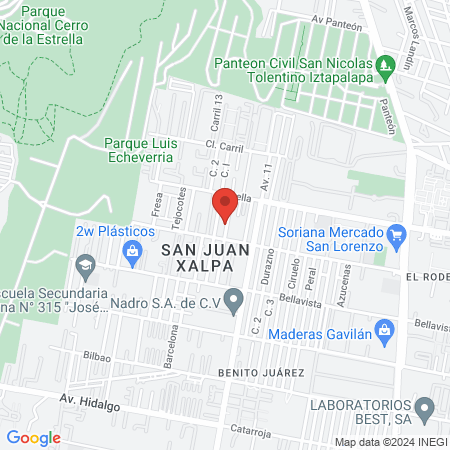 Dra. María Mercedes López Mayorga, Reumatólogo map