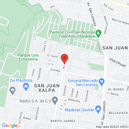 Consultorio médico doctor Alfonso Herrera Gama map