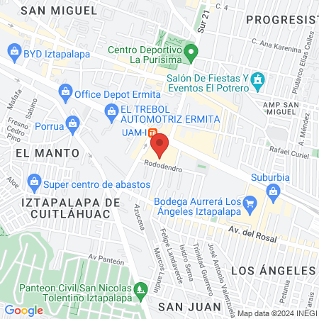 Colores Martinez Yolanda Doctora map