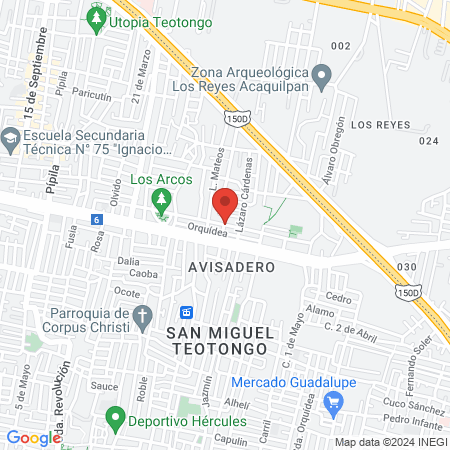 Barbería Vikingos map