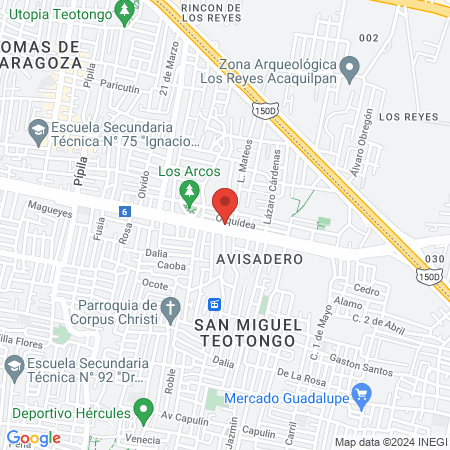 Podología promedica San Miguel map