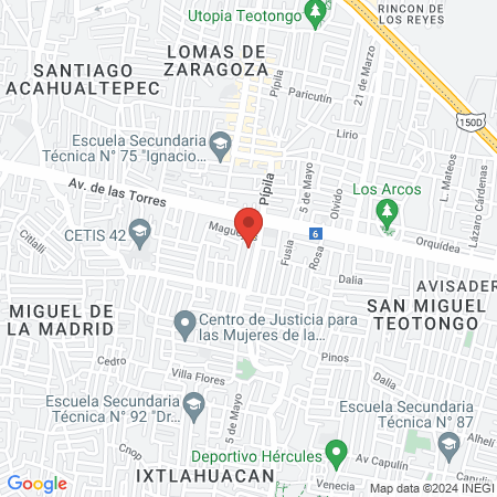 Salón de Uñas Laksmi map