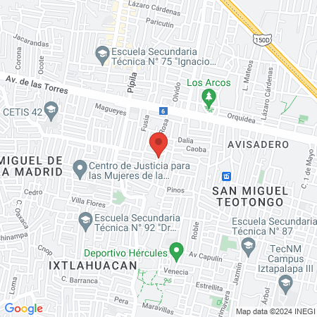 Estetica "Monroy" map