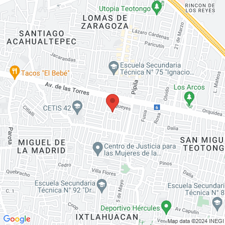 Salón de Belleza Cami map