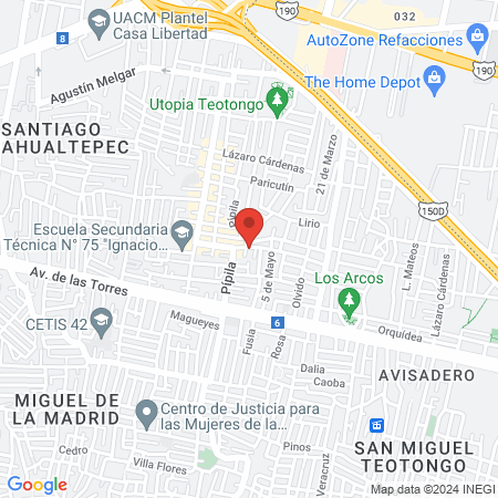 Uñas Scarlett Nails map