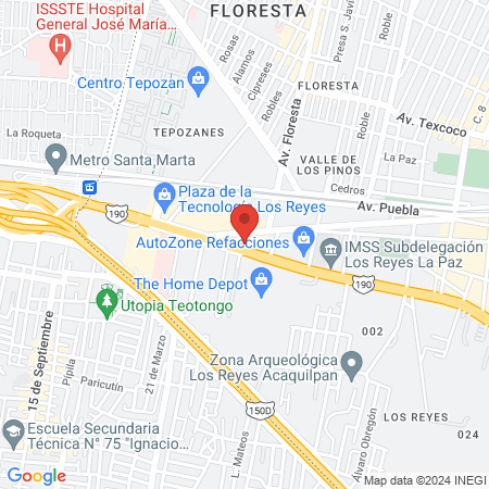 MX Sonrisas Santa Marta map