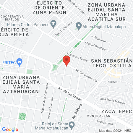 Bandidos Barbershop map